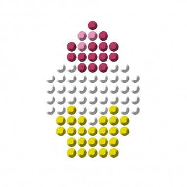 Pixel strass stickers - Les ateliers du calme - Loisirs créatifs - Janod