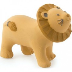 Anneau de dentition caoutchouc Lion "Sous mon Baobab" - Moulin Roty