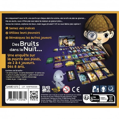 Des Bruits dans la Nuit - Jeux de société - Don't Panic Games
