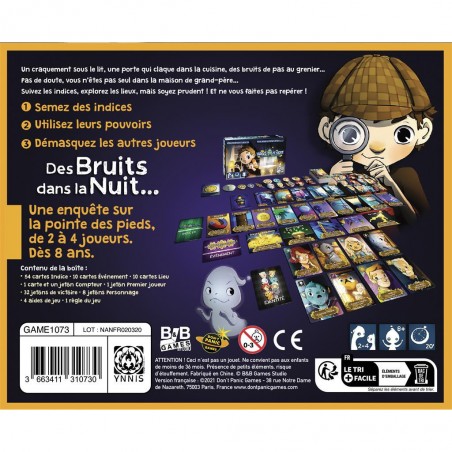 Des Bruits dans la Nuit - Jeux de société - Don't Panic Games