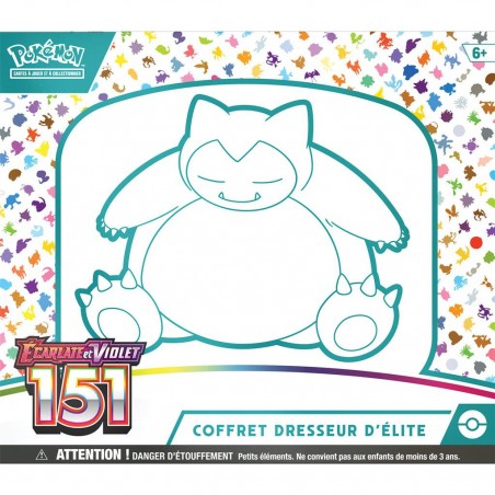 Pokémon 3.5 Etb Écarlate et Violet 151 Ronflex - Asmodee