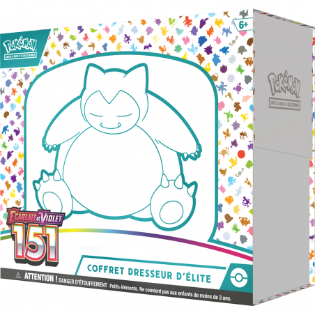 Pokémon 3.5 Etb Écarlate et Violet 151 Ronflex - Asmodee