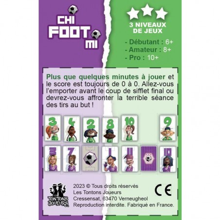 Chifootmi Version Féminine - Les Tontons Joueurs