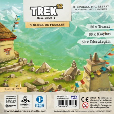 Trek 12 - Base Camp 1 - Jeux de société - Studio - Lumberjacks