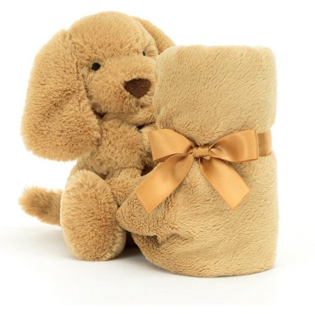 Doudou couverture chiot bashful Toffee - Jellycat