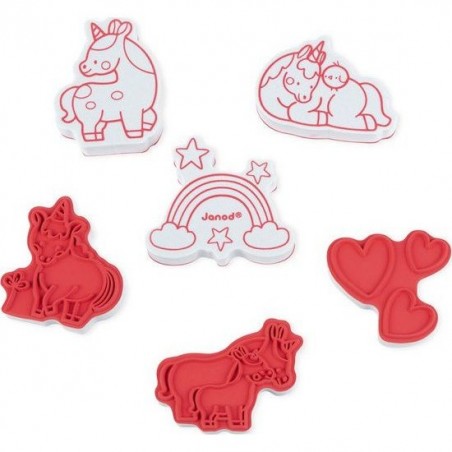 Coffret 15 tampons licorne Stampinoo