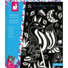 Coffret créatifs Scratch Art Phosphorescent - Janod