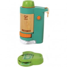 Microscope en bambou - Hape 2