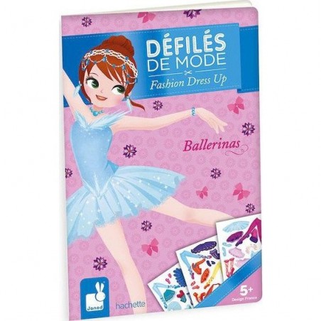 Cahier créatif Ballerines Défilés de Mode