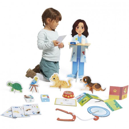 Set Vétérinaire enfant - Jouet imitation - Janod
