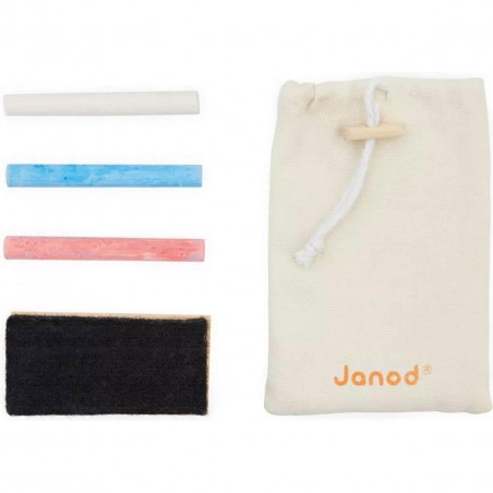 Tableau pour enfant - Ardoise, tableau mural en bois - Janod