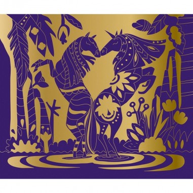 Scratch Arts Chevaux Licornes Janod