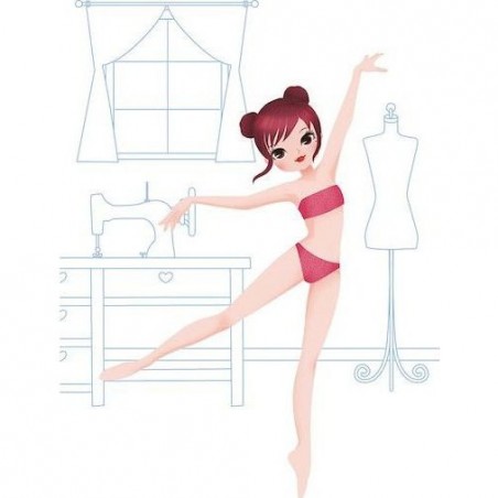 Cahier créatif Ballerines Défilés de Mode