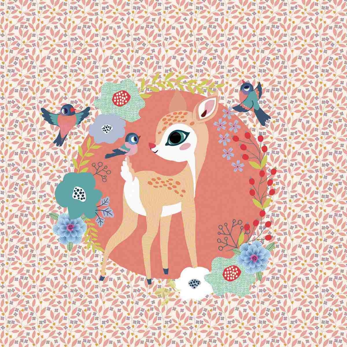 Little Big Room By Djeco Boîte à bijoux musicale Faon des bois Djeco