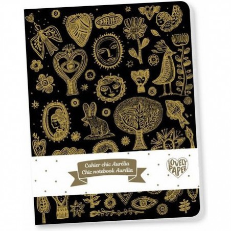 Cahier Chic Aurélia Lovely Paper Djeco - Lovely Paper By Djeco