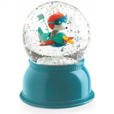 Veilleuse neige - Avion - Little Big Room By Djeco