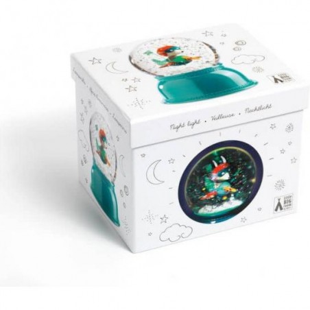 Veilleuse neige - Avion - Little Big Room By Djeco