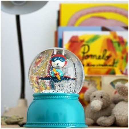 Veilleuse neige - Avion - Little Big Room By Djeco