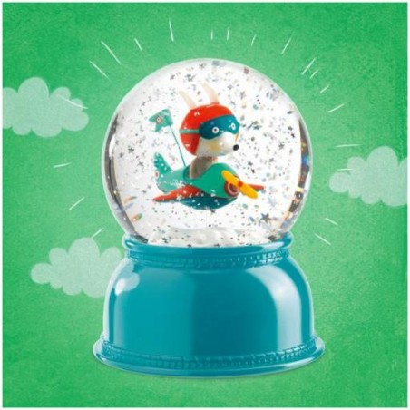 Veilleuse neige - Avion - Little Big Room By Djeco