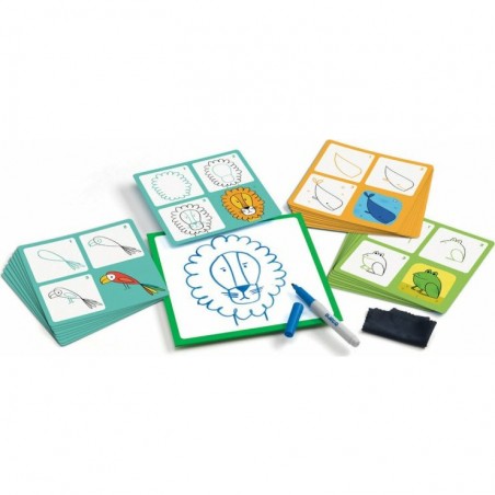 Step by step Animals Djeco