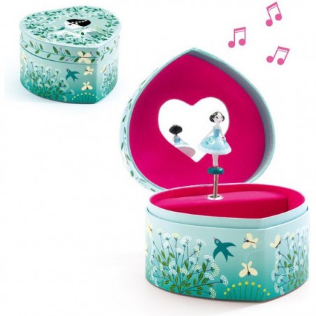 Djeco - Coffrets Boites À Musique - Danseuse En Herbe - Little Big Room By Djeco