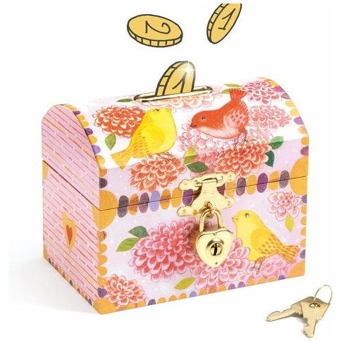 Little Big Room By Djeco Tirelire coffre oiseaux Little Big Room de