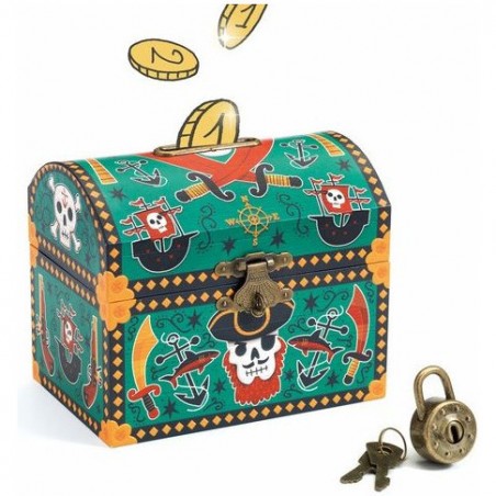 Tirelire Pirate - Little Big Room By Djeco