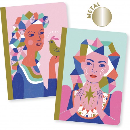 Petit carnet Lovely Paper Sarah de Djeco - Lovely Paper By Djeco