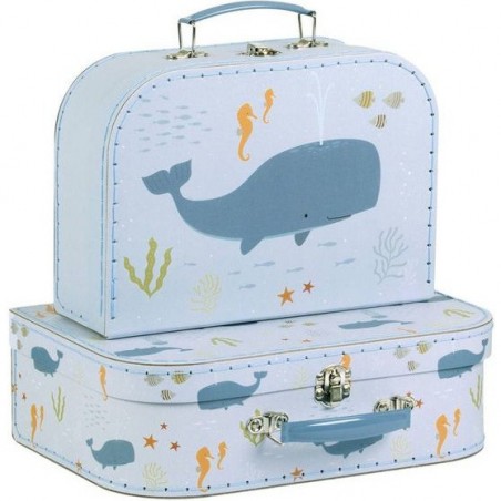 Set de valises Océan - A Little Lovely Company