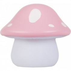 Petite veilleuse champignon rose - A Little Lovely Company