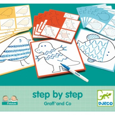 Step by step Graff Djeco