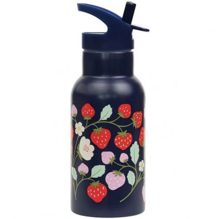 Gourde métal fraises - A Little Lovely Company - Gourdes
