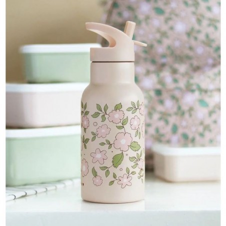 Gourde métal Blossoms pink - A Little Lovely Company - Gourdes