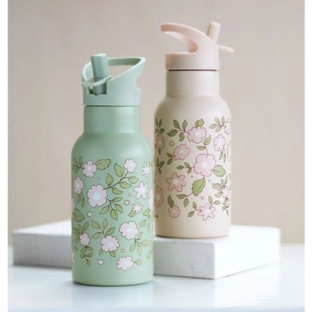 Gourde métal Blossoms pink - A Little Lovely Company - Gourdes