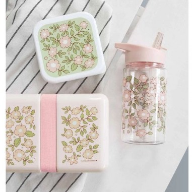Boite à lunch Blossoms pink - A Little Lovely Company - Accessoire enfant - Boîtes Alimentaires