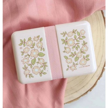 Boite à lunch Blossoms pink - A Little Lovely Company - Accessoire enfant - Boîtes Alimentaires