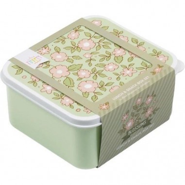 4 boites à goûter Blossoms - A Little Lovely Company - Lunch box enfant - Boîtes Alimentaires