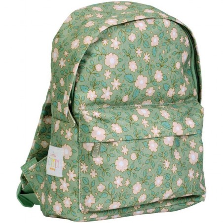 Petit sac à dos Blossoms sage - A Little Lovely Company