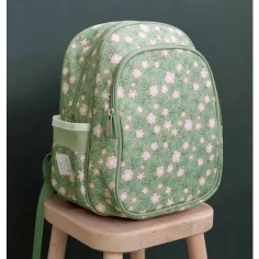 Sac à dos isotherme Blossoms sage - A Little Lovely Company 2
