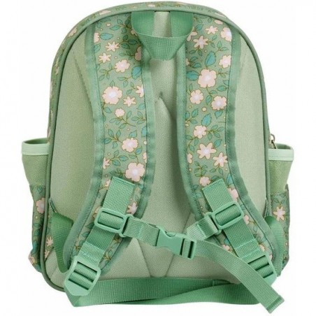 Sac à dos isotherme Blossoms sage - A Little Lovely Company