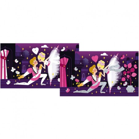 Coffret paillettes fluo Danseuses - Janod