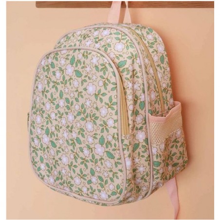 Sac à dos isotherme Blossoms pink - A Little Lovely Company