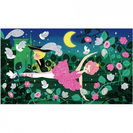 Coffret paillettes fluo Danseuses - Janod
