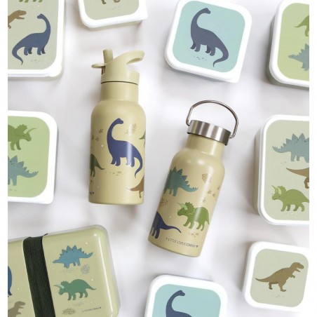 Gourde métal Dinosaures - A Little Lovely Company - Gourdes
