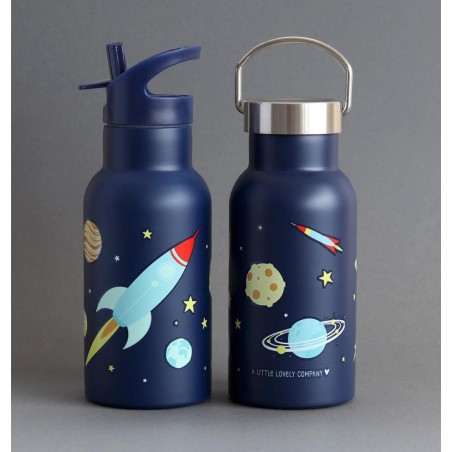 Gourde métal Espace - A Little Lovely Company - Gourdes