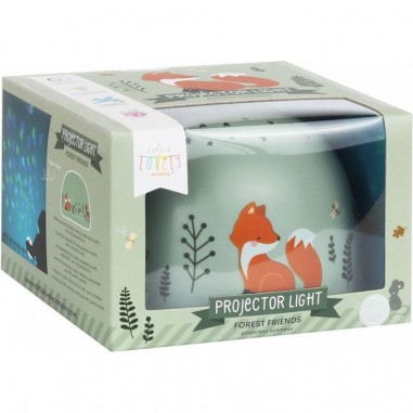 Projecteur d'étoiles amis de la forêt - A Little Lovely Company - Veilleuses
