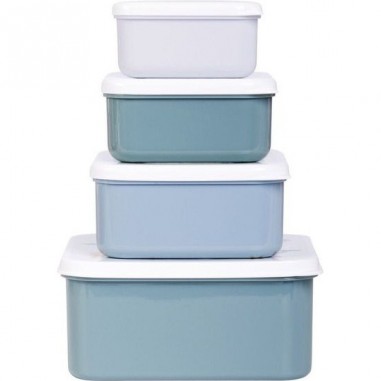 4 boites à goûter Océan - Lunch box enfant - A Little Lovely Company