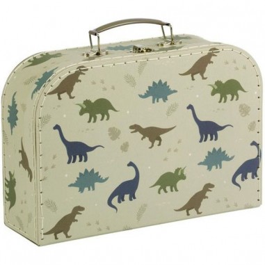 Set de valises Dinosaures - A Little Lovely Company - Valisettes