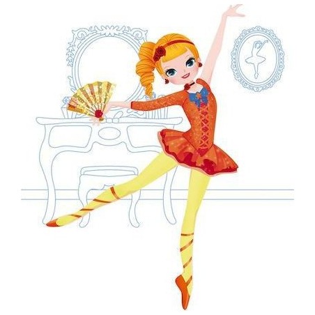 Cahier créatif Ballerines Défilés de Mode