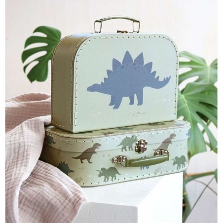 Set de valises Dinosaures - A Little Lovely Company - Valisettes